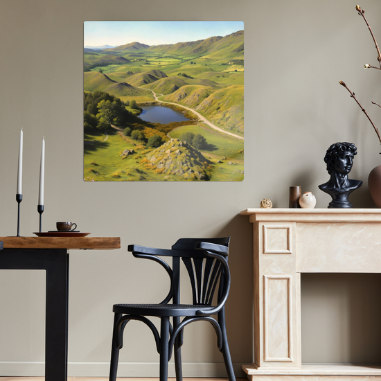 Metal Wall Art Prints. Fairy Glen. Isle of Skye. Scotland.