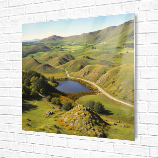 Metal Wall Art Prints. Fairy Glen. Isle of Skye. Scotland.
