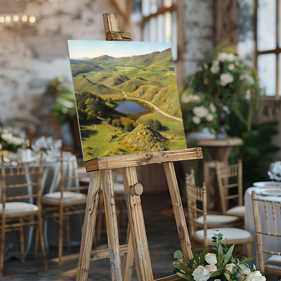 Metal Wall Art Prints. Fairy Glen. Isle of Skye. Scotland.