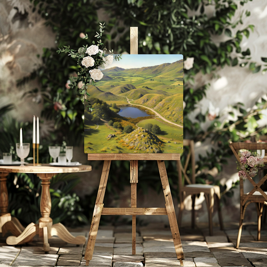 Metal Wall Art Prints. Fairy Glen. Isle of Skye. Scotland.