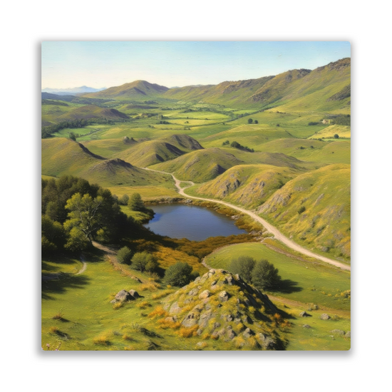 Metal Wall Art Prints. Fairy Glen. Isle of Skye. Scotland.