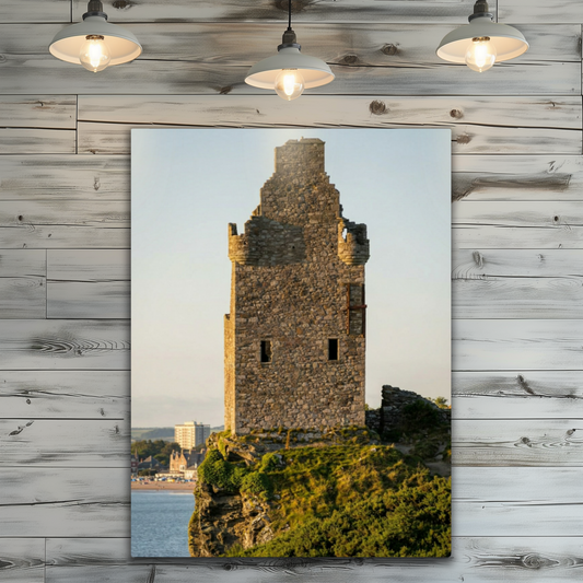 Metal Wall Art Prints. Greenan Castle. Ayr. Scotland.