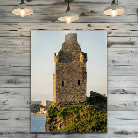 Metal Wall Art Prints. Greenan Castle. Ayr. Scotland.