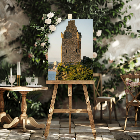 Metal Wall Art Prints. Greenan Castle. Ayr. Scotland.
