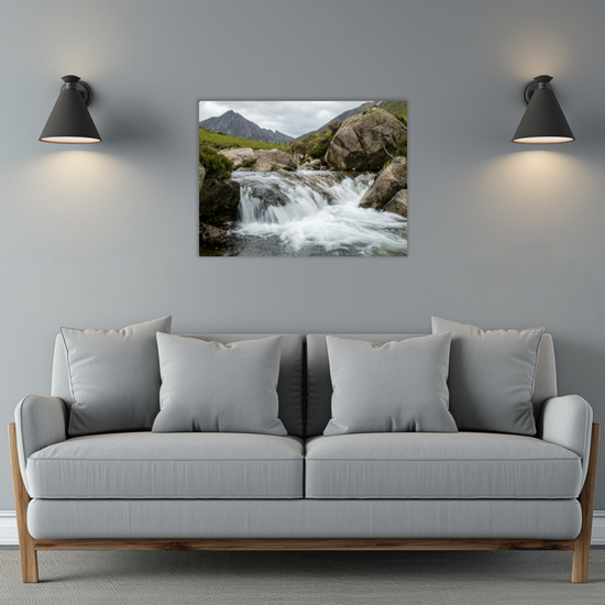 Metal Wall Art Prints. Glen Rosa Trail. Isle of Arran. Scotland.