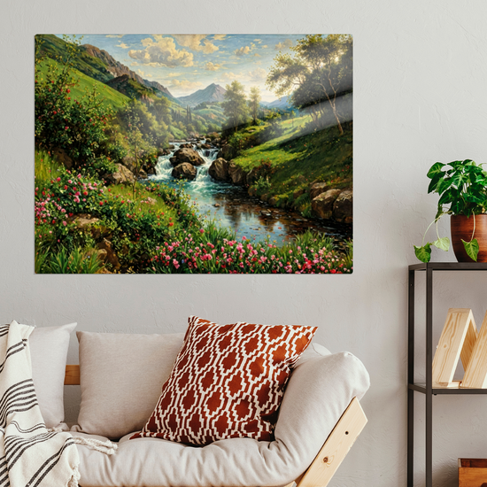 Metal Wall Art Prints. Glen Rosa Trail. Isle of Arran. Scotland.
