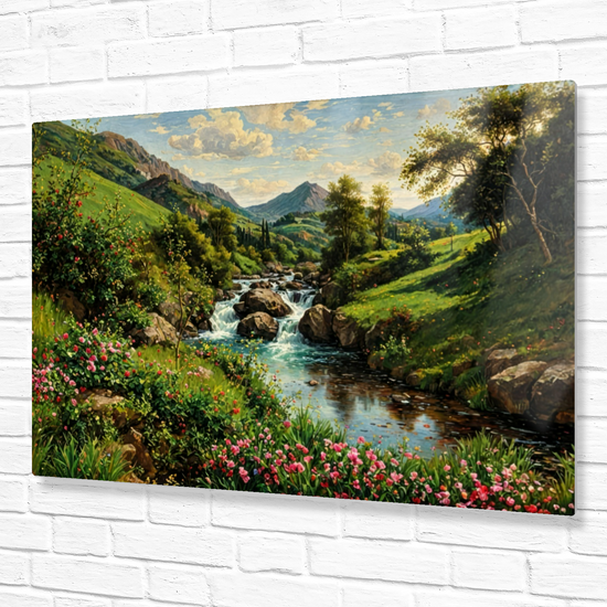 Metal Wall Art Prints. Glen Rosa Trail. Isle of Arran. Scotland.