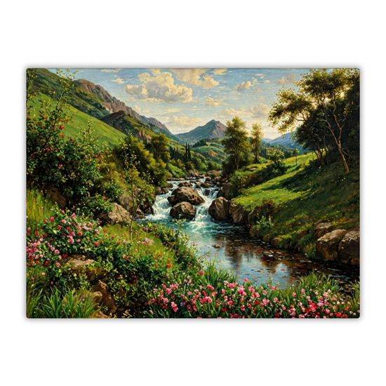 Metal Wall Art Prints. Glen Rosa Trail. Isle of Arran. Scotland.