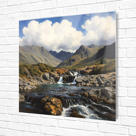 Metal Wall Art Prints. Fairy Pools. Isle of Skye. Scotland.