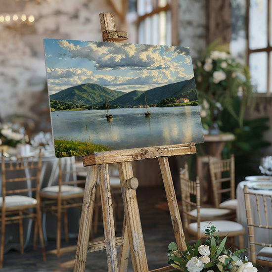 Metal Wall Art Prints. Lochranza. Isle of Arran. Scotland.
