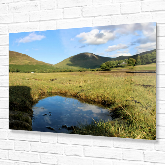 Metal Wall Art Prints. Lochranza. Isle of Arran. Scotland.