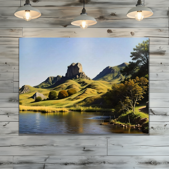 Metal Wall Art Prints. Fairy Glen. Isle of Skye. Scotland.