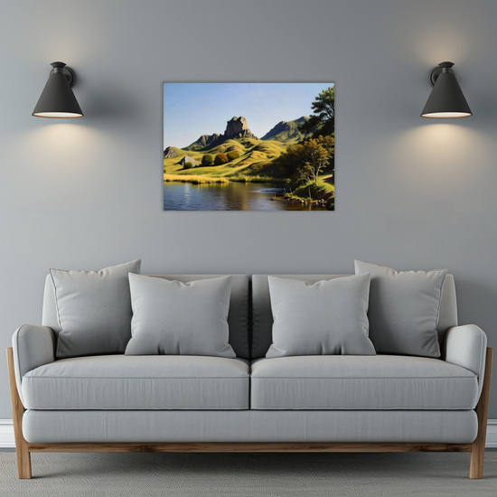 Metal Wall Art Prints. Fairy Glen. Isle of Skye. Scotland.