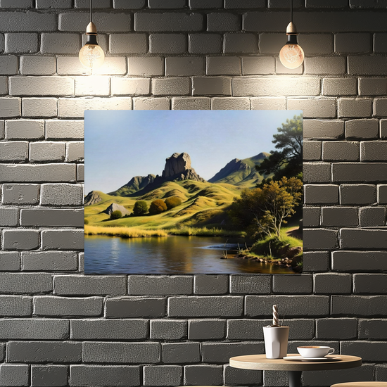 Metal Wall Art Prints. Fairy Glen. Isle of Skye. Scotland.