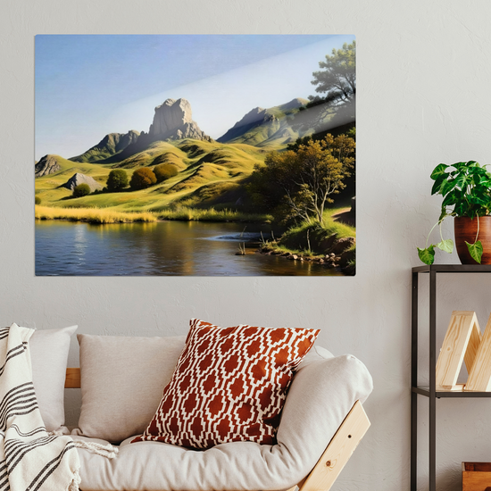 Metal Wall Art Prints. Fairy Glen. Isle of Skye. Scotland.