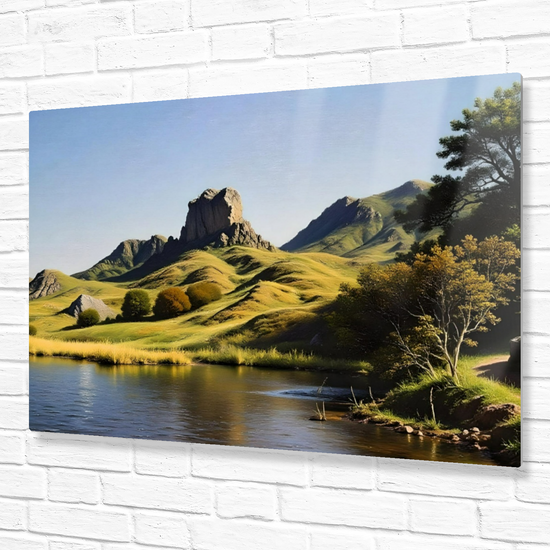 Metal Wall Art Prints. Fairy Glen. Isle of Skye. Scotland.