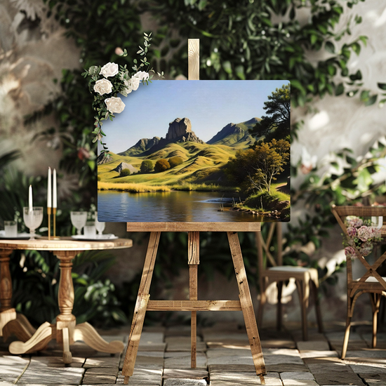 Metal Wall Art Prints. Fairy Glen. Isle of Skye. Scotland.