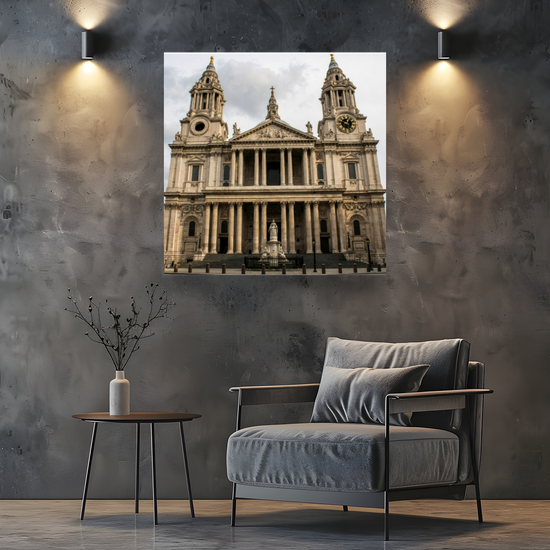 Giclée Mounted Wall Art Prints. St. Paul's Cathedral. London. England.