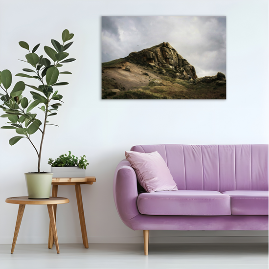 Giclée Mounted Wall Art Prints. Roseberry Topping. North Yorkshire Moors National Park. England.