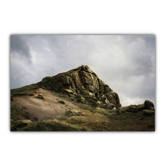 Giclée Mounted Wall Art Prints. Roseberry Topping. North Yorkshire Moors National Park. England.