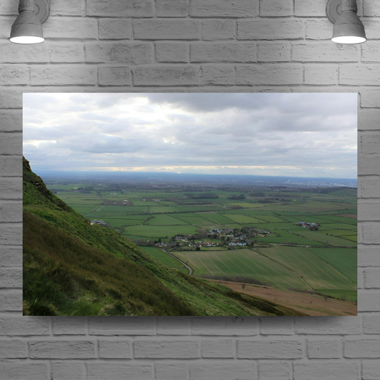 Giclée Mounted Wall Art Prints. Roseberry Topping. Yorkshire Moors National Park. England.