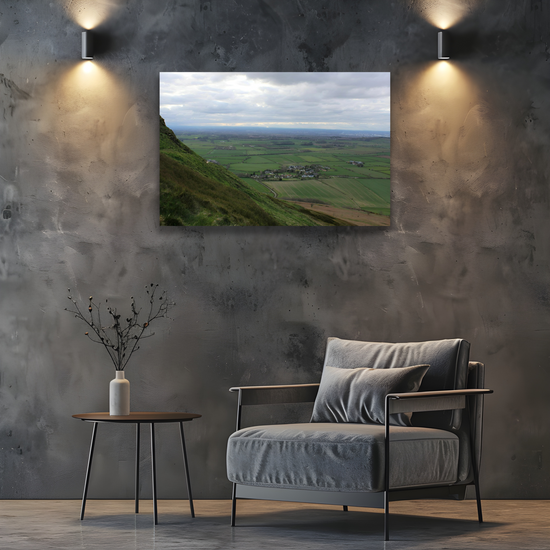 Giclée Mounted Wall Art Prints. Roseberry Topping. Yorkshire Moors National Park. England.
