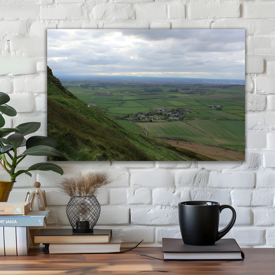 Giclée Mounted Wall Art Prints. Roseberry Topping. Yorkshire Moors National Park. England.