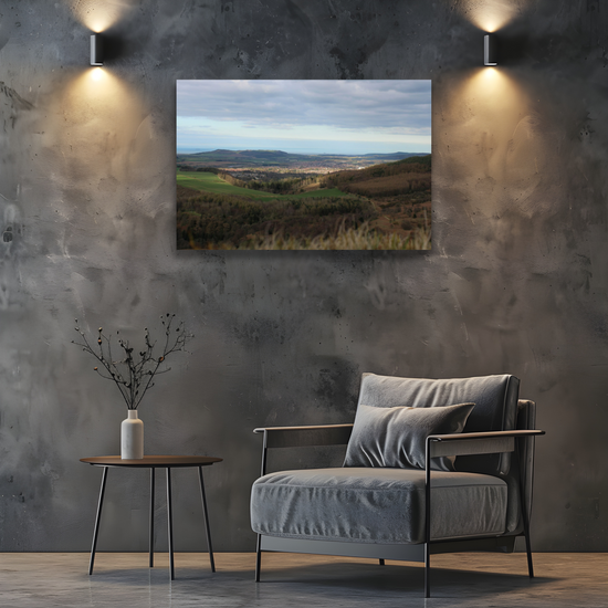 Giclée Mounted Wall Art Prints. Roseberry Topping. North Yorkshire Moors National Park. England.