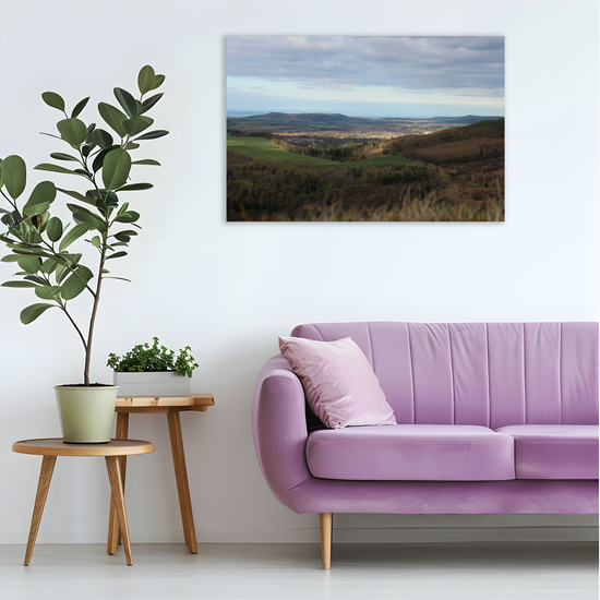 Giclée Mounted Wall Art Prints. Roseberry Topping. North Yorkshire Moors National Park. England.