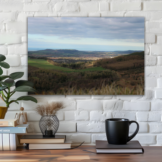 Giclée Mounted Wall Art Prints. Roseberry Topping. North Yorkshire Moors National Park. England.