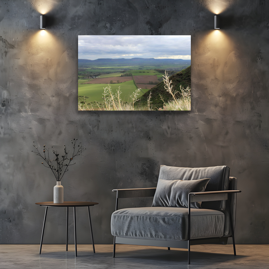 Giclée Mounted Wall Art Prints. Roseberry Topping. North Yorkshire Moors National Park. England.