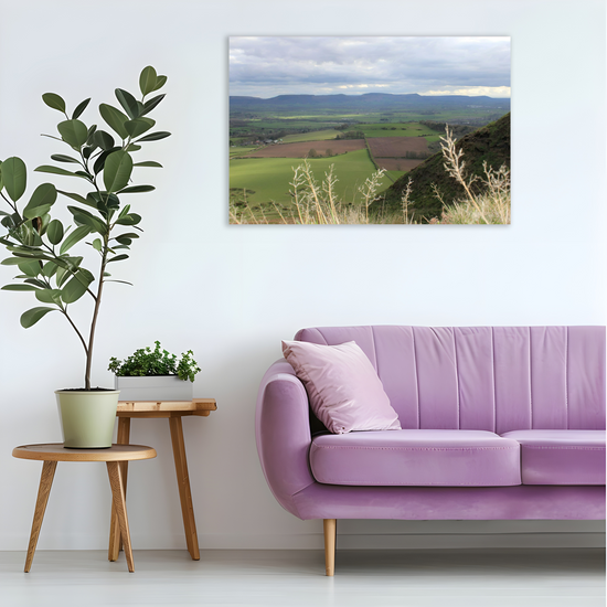 Giclée Mounted Wall Art Prints. Roseberry Topping. North Yorkshire Moors National Park. England.