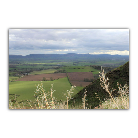 Giclée Mounted Wall Art Prints. Roseberry Topping. North Yorkshire Moors National Park. England.