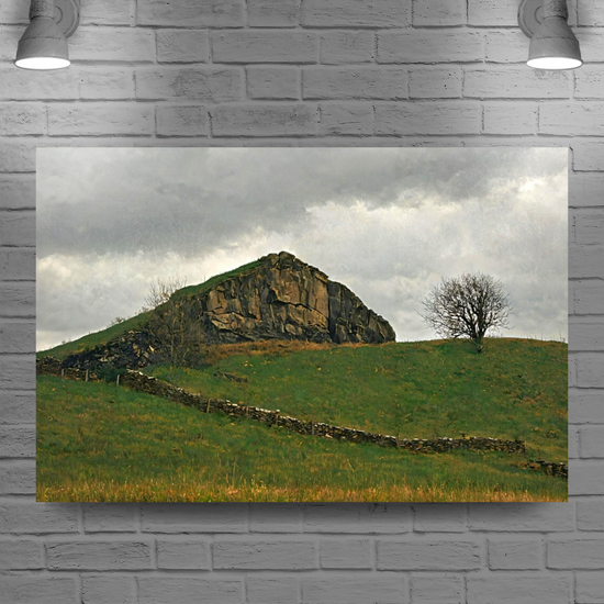 Giclée Mounted Wall Art Prints. Roseberry Topping. Yorkshire Moors National Park. England.