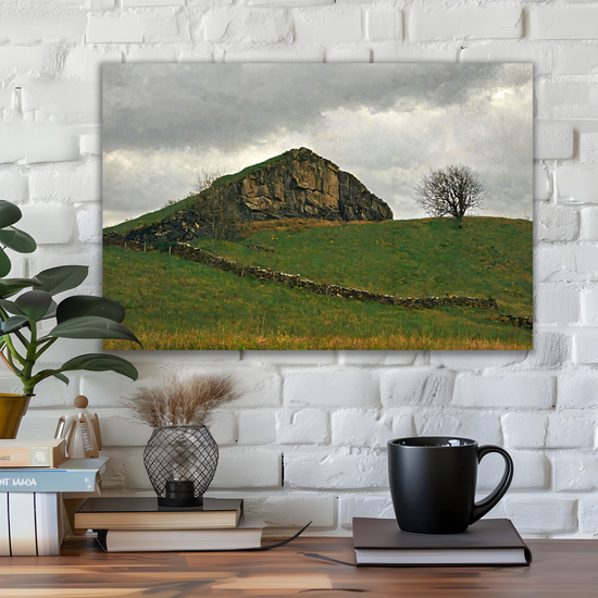 Giclée Mounted Wall Art Prints. Roseberry Topping. Yorkshire Moors National Park. England.