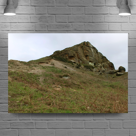 Giclée Mounted Wall Art Prints. Roseberry Topping. North Yorkshire Moors National Park. England.