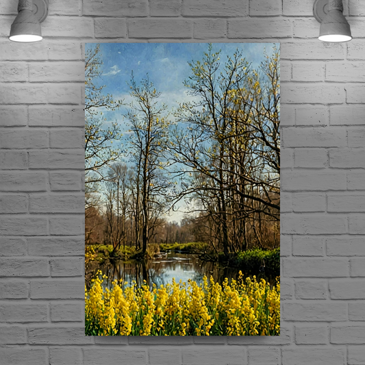 Giclée Mounted Wall Art Prints. Langhold Country Park. Nottinghamshire. England.