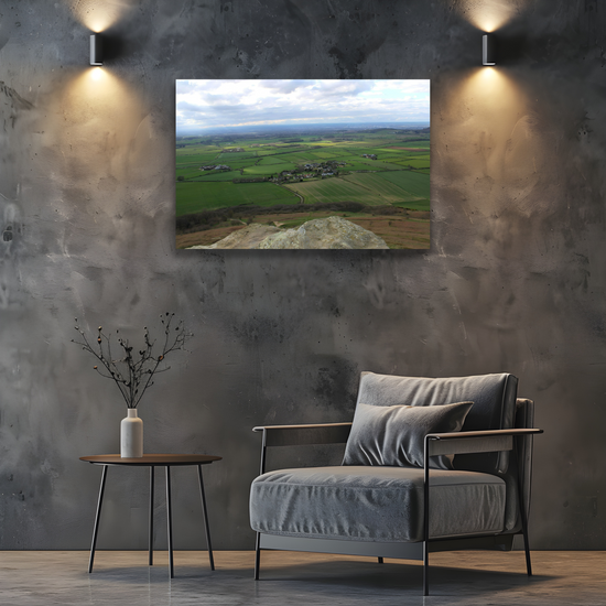 Giclée Mounted Wall Art Prints. Roseberry Topping. North Yorkshire Moors  National Park.  England.