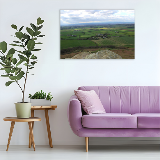 Giclée Mounted Wall Art Prints. Roseberry Topping. North Yorkshire Moors  National Park.  England.