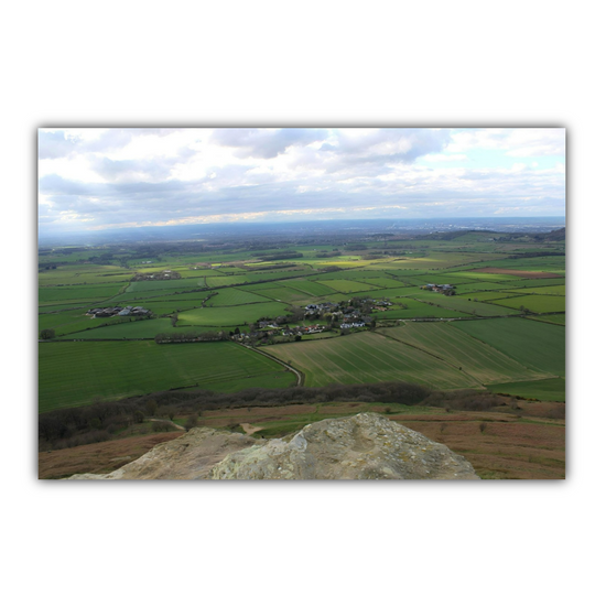 Giclée Mounted Wall Art Prints. Roseberry Topping. North Yorkshire Moors  National Park.  England.