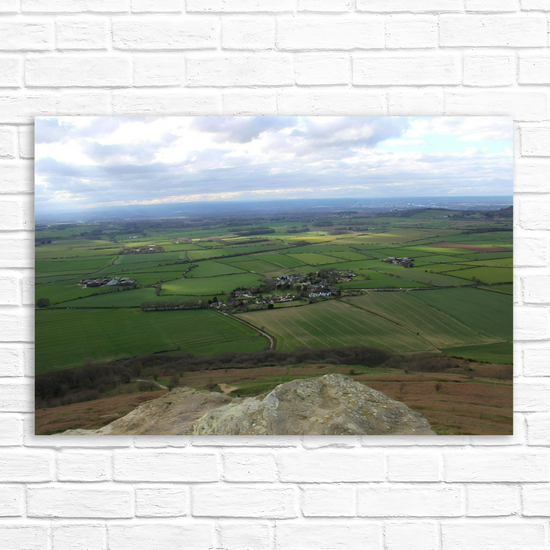 Giclée Mounted Wall Art Prints. Roseberry Topping. North Yorkshire Moors  National Park.  England.