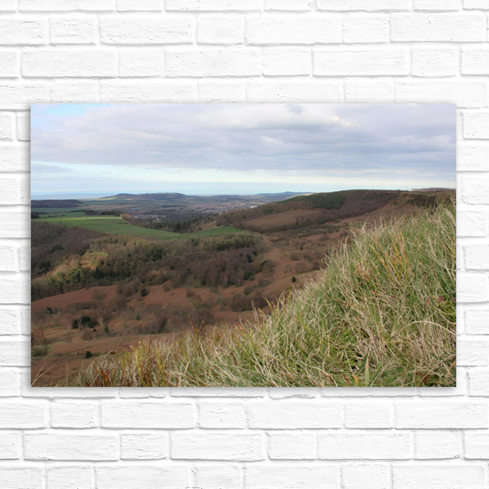 Giclée Mounted Wall Art Pints. Roseberry Topping. North Yorkshire Moors National Park. England.