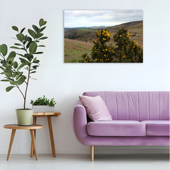 Giclée Mounted Wall Art Prints. Roseberry Topping. North Yorkshire Moors National Park. England.