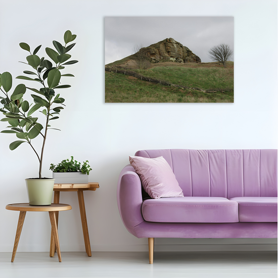 Giclée Mounted Wall Art Prints. Roseberry Topping. North Yorkshire Moors National Park. England.