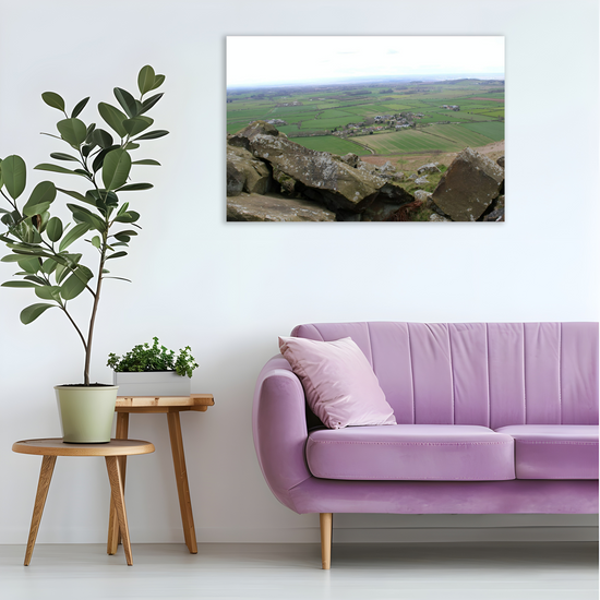 Giclée Mounted Wall Art Prints. Roseberry Topping.  North Yorkshire Moors National Park. England.