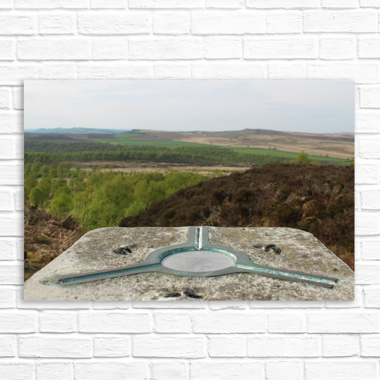 Giclée Mounted Wall Art Prints. Birchen Head. Peak District National Park. England.