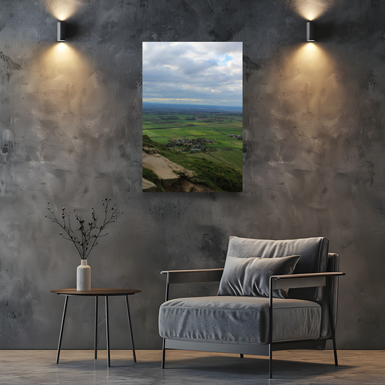 Giclée Mounted Wall Art Prints. Roseberry Topping. North Yorkshire Moors National Park. England.