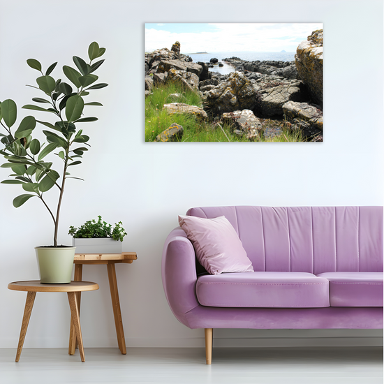 Giclée Mounted Wall Art Prints. Kildonan Beach. Isle of Arran. Scotland.