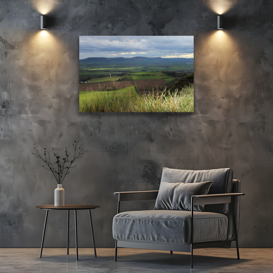 Giclée Mounted Wall Art Prints. Roseberry Topping. North Yorkshire Moors National Park. England.