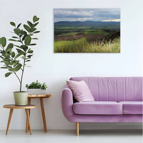 Giclée Mounted Wall Art Prints. Roseberry Topping. North Yorkshire Moors National Park. England.